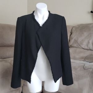 Ann Taylor Loft Tweed Feel Suit Coat Size 12